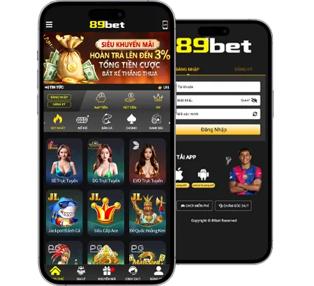 Giao diện LC88 APK trên điện thoại